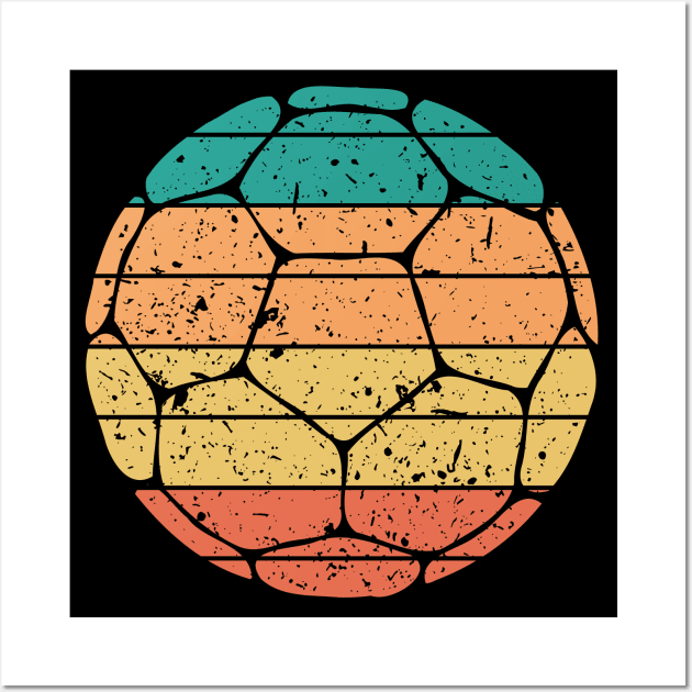 Soccer Retro Wall Art by footballomatic